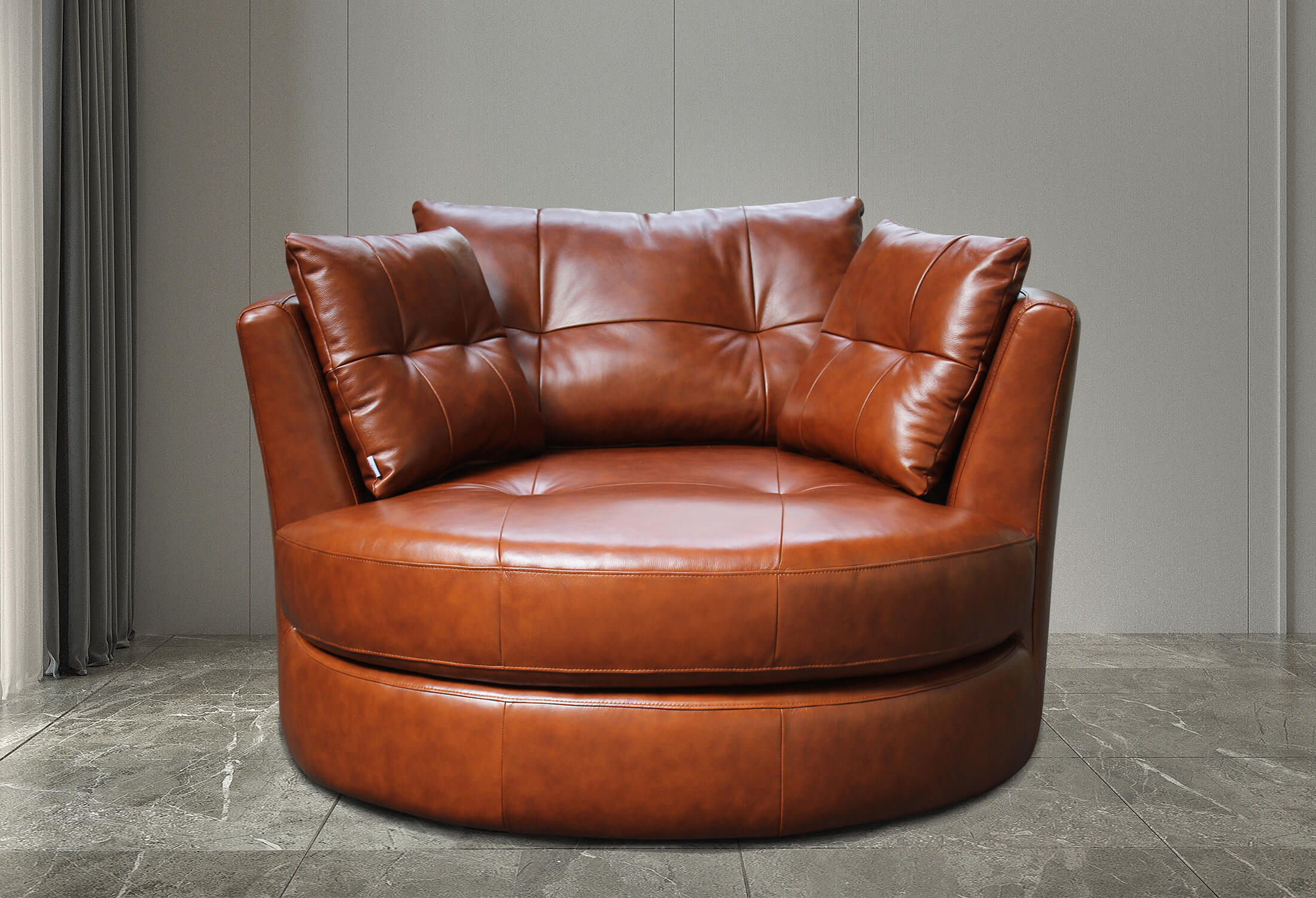 Cuddle Chair-leather